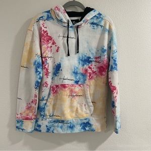 Hollister Must Have Collection Man Hoodie Small Tie Dye